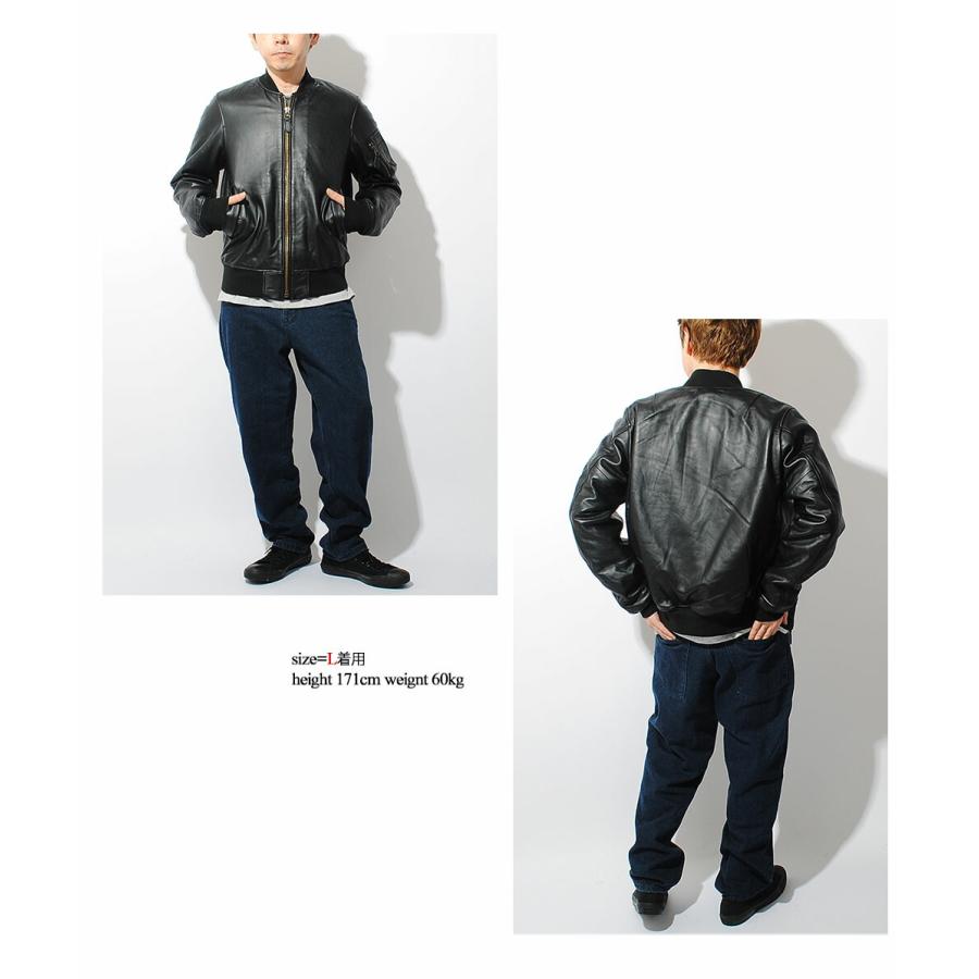 シープレザージャケット MA-1 MA1 ヒューストン houston ブランド