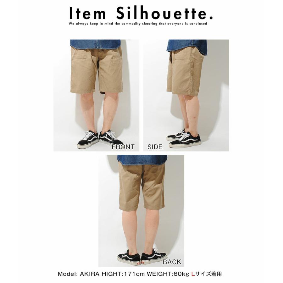 ベイカーショーツ first down the basic ファーストダウン ワーク