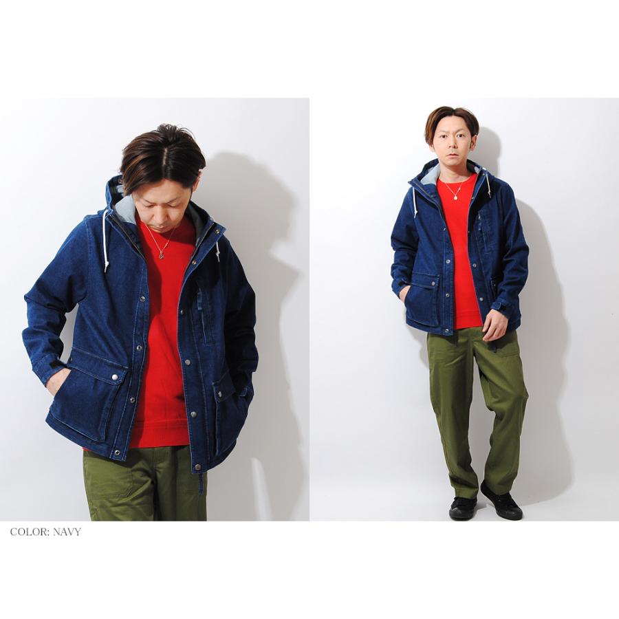 マウンテンパーカー デニム 撥水加工 春 春服 カットデニム マウンテンパーカ マンパー メンズ ストレッチデニム アウター アウトドア キャンプスタイル 048 Re Ap 通販 Yahoo ショッピング