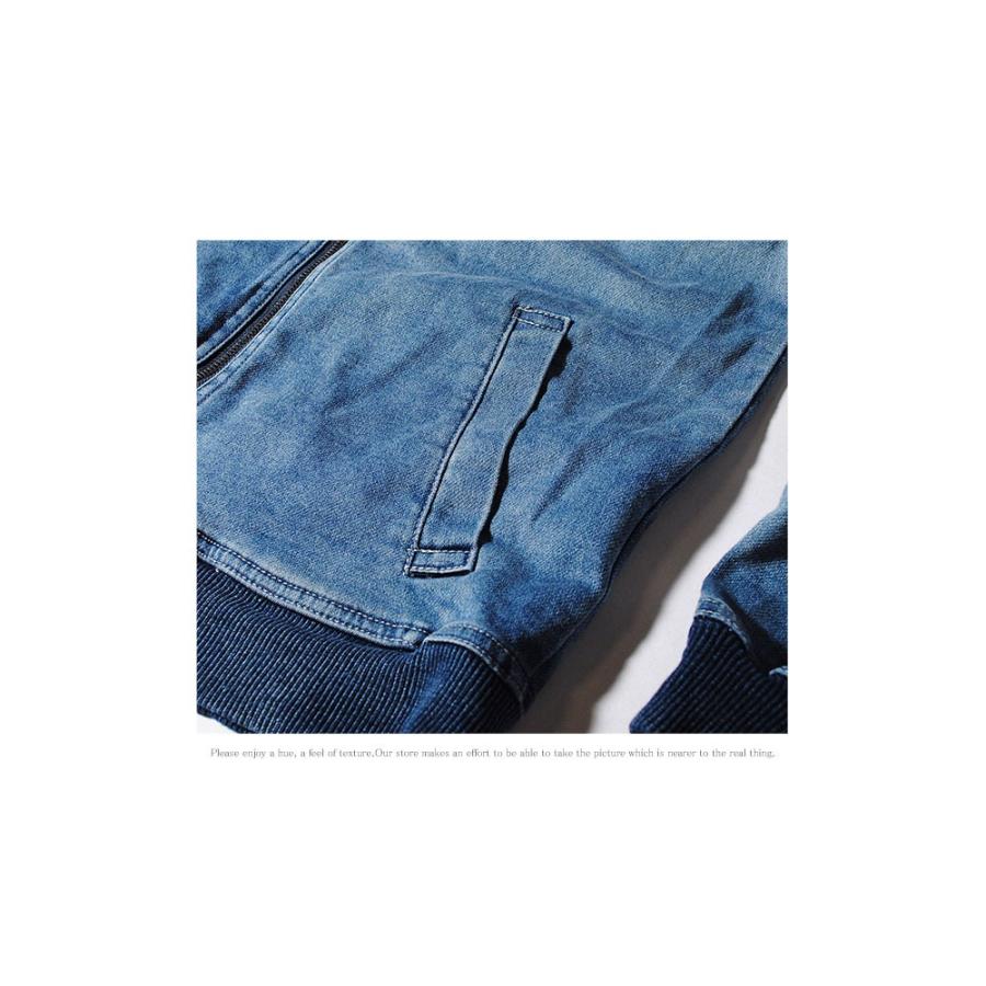 Ma 1 デニム メンズ カットデニム ミリタリージャケット インディゴ デニムma 1 メンズ ブルゾン 秋物 フライトジャケット 冬物 冬服 713 Re Ap 通販 Yahoo ショッピング