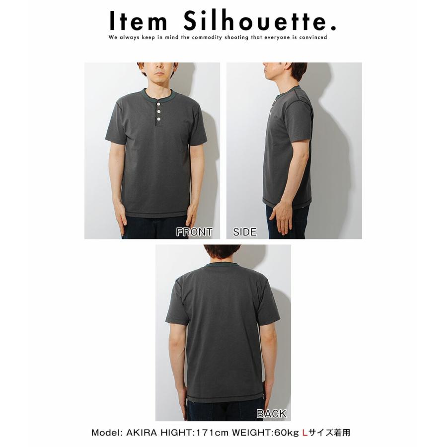 BARNS OUTFITTERS（バーンズ アウトフィッターズ） Tシャツ ヘンリー 