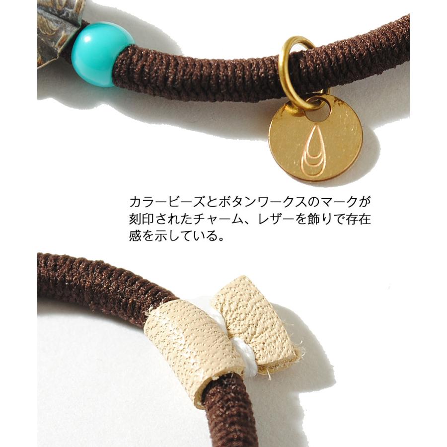 Button Works（ボタンワークス） シルバーコンチョヘアゴム 日本製