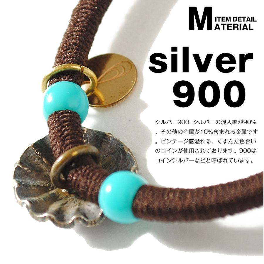 Button Works シルバーコンチョヘアゴム BUTTON WORKS ボタン