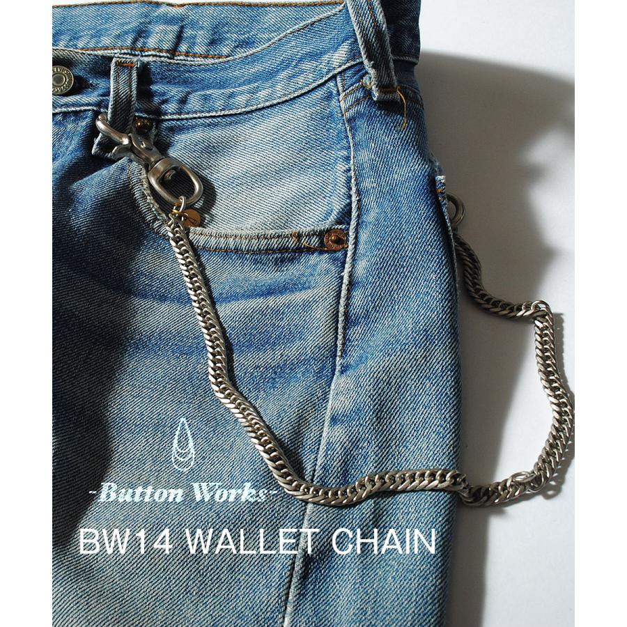 Button Works（ボタンワークス） ウォレットチェーン ナスカン リング