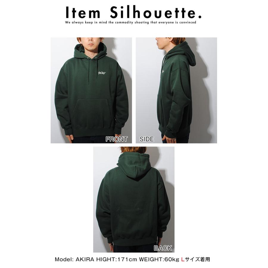 BEN DAVIS パーカー ベンデイビス ヘビーウエイト メンズ ワイド