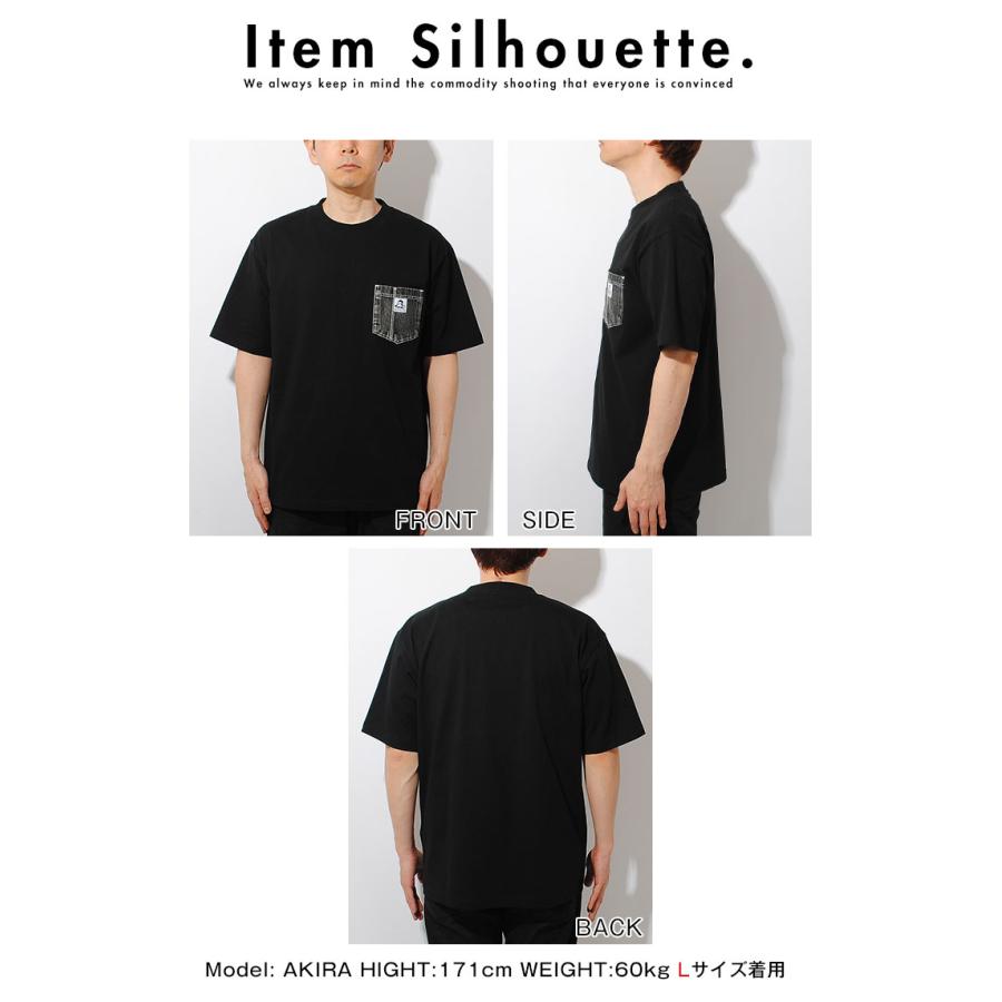 BEN DAVIS（ベンデイビス） Tシャツ ポケット ヘビーウェイト デニム