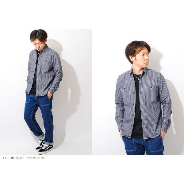 希少visvim ヒッコリーストライプL ラモシャツ　野良着　美品 希少visvim ヒッコリーストライプL ラモシャツ 野良着 美品 - メルカリ