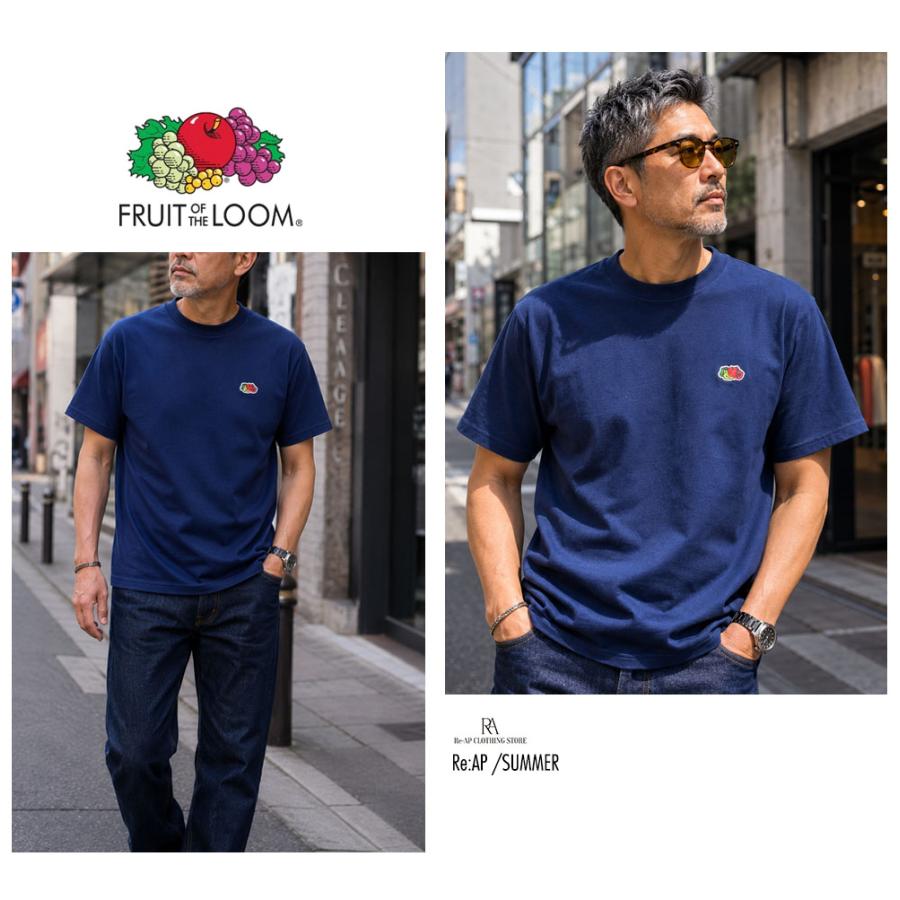FRUIT OF THE LOOM（フルーツオブザルーム） ロゴワッペン Tシャツ