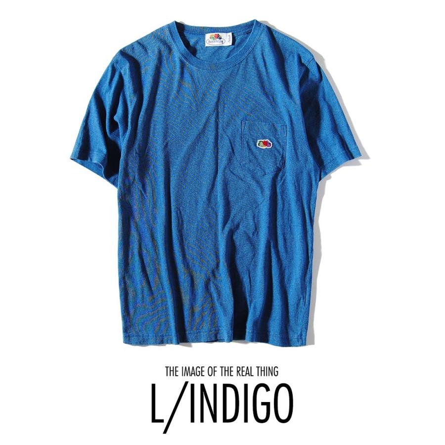 インディゴtシャツ ロゴワッペン ポケット付き Fruit Of The Loom メンズtシャツ パックt Tシャツ フルーツオブザルーム コットン 綿 Dh Re Ap 通販 Yahoo ショッピング