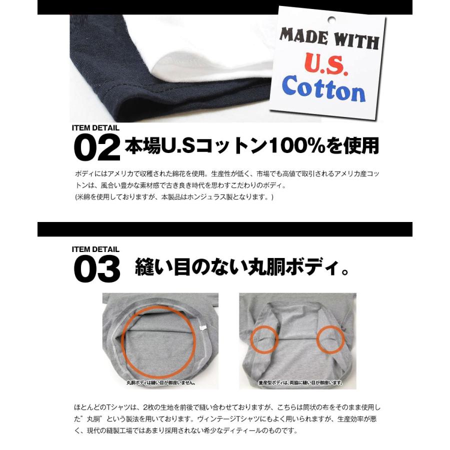 ロゴTシャツ フルカラークラシックロゴ FRUIT OF THE LOOM ロゴプリント Tee 半袖 メンズ 夏物 白黒 夏服 フルーツオブザルーム フルーツプリント|re-ap|08