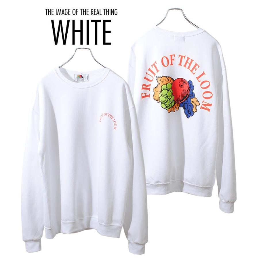 FRUIT OF THE LOOM スウェット フルカラー バックプリント