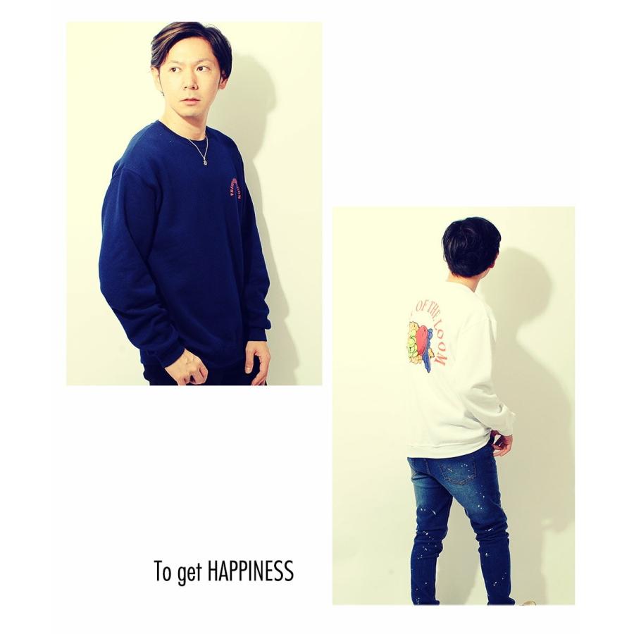 USA製！！FRUIT OF THE LOOM フルーツオブザルーム スウェット FRUIT OF THE LOOM スウェット フルカラー バックプリント ルーズ