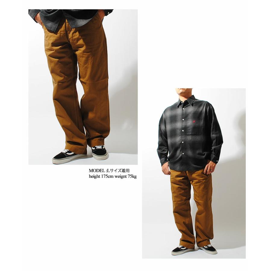 ダックワークパンツ FOB FACTORY 日本製 FOBファクトリー ワイドパンツ テーパードパンツ 国産 生成 ペインターパンツ 11oz 爆買 | FOB FACTORY | 13