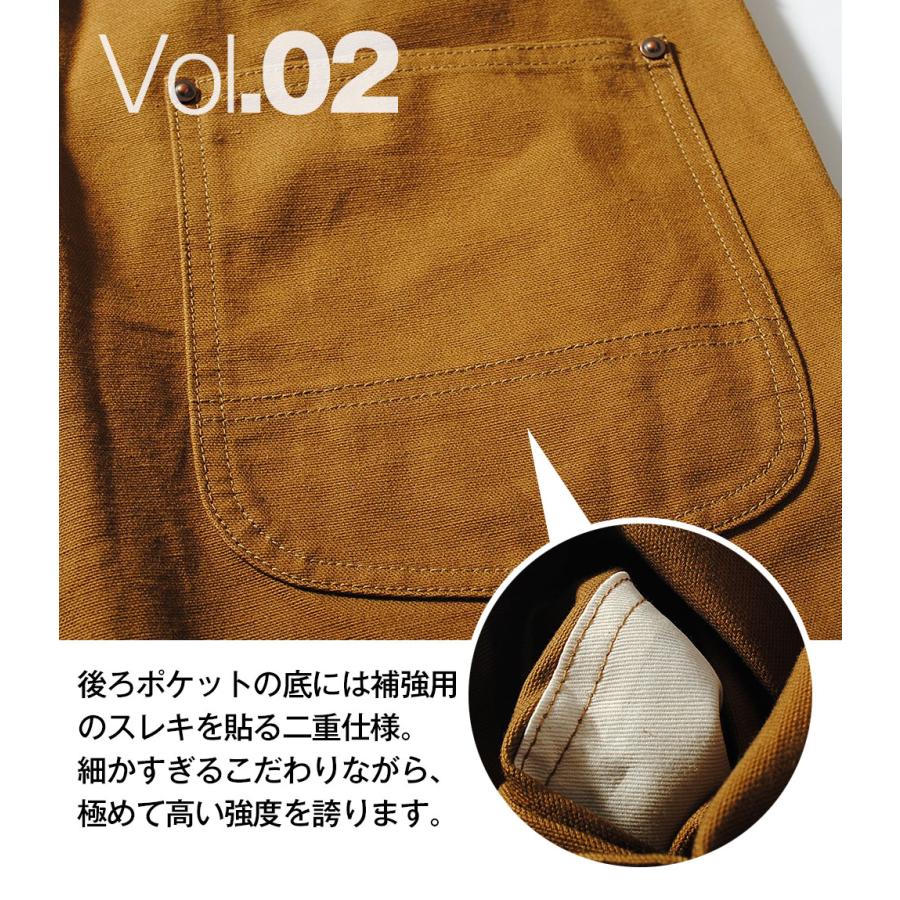 ダックワークパンツ FOB FACTORY 日本製 FOBファクトリー ワイドパンツ テーパードパンツ 国産 生成 ペインターパンツ 11oz 爆買 | FOB FACTORY | 10