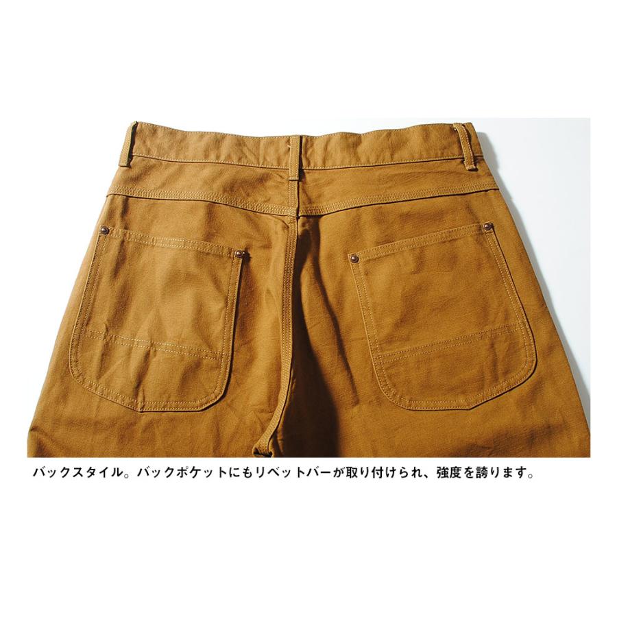 ダックワークパンツ FOB FACTORY 日本製 FOBファクトリー ワイドパンツ テーパードパンツ 国産 生成 ペインターパンツ 11oz 爆買 | FOB FACTORY | 12