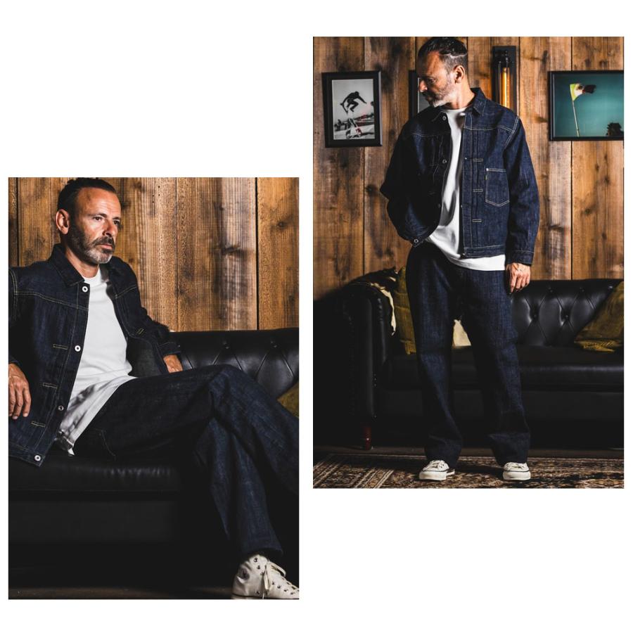 FOB FACTORY（エフオービーファクトリー） セルビッチデニムパンツ