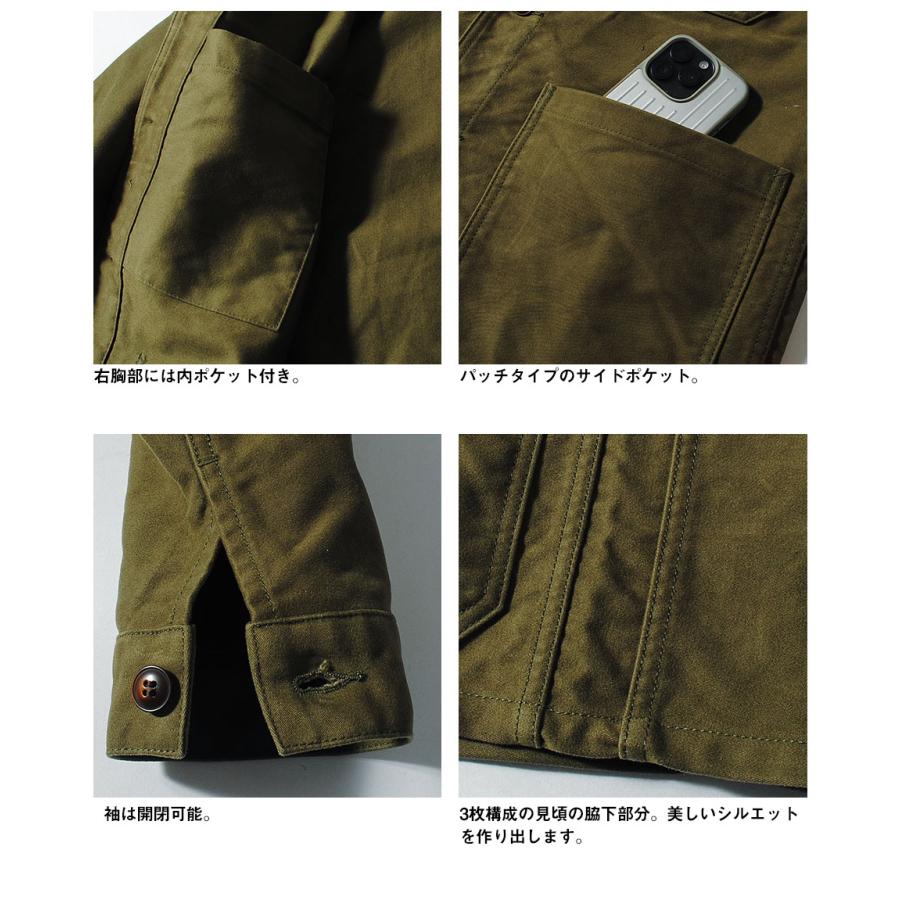 FOB FACTORY（エフオービーファクトリー） モールスキンフレンチ