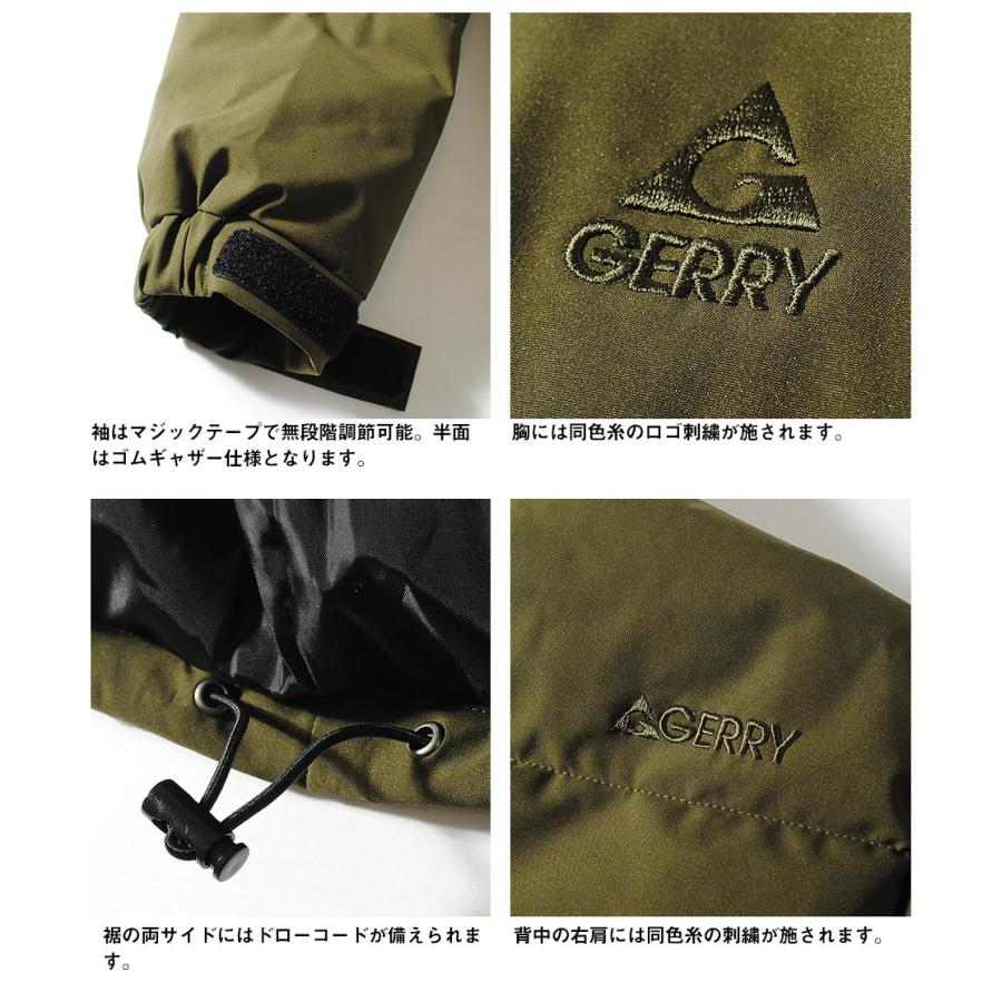スタンドカラー ダウンジャケット ファイバーダウン GERRY ジェリー アウター メンズ 冬 防風加工 ブランド 冬服 冬物 オシャレ ストリート 爆買_10