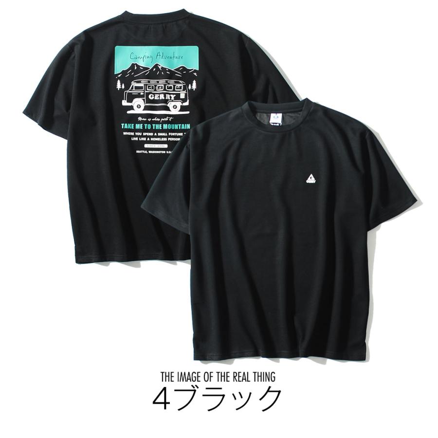 Tシャツ GERRY ジェリー 接触冷感ポンチ 半袖 メンズ 7.6oz リラックスフィット ブランド アウトドア 半袖 オーバーサイズ ビッグシルエット｜re-ap｜13