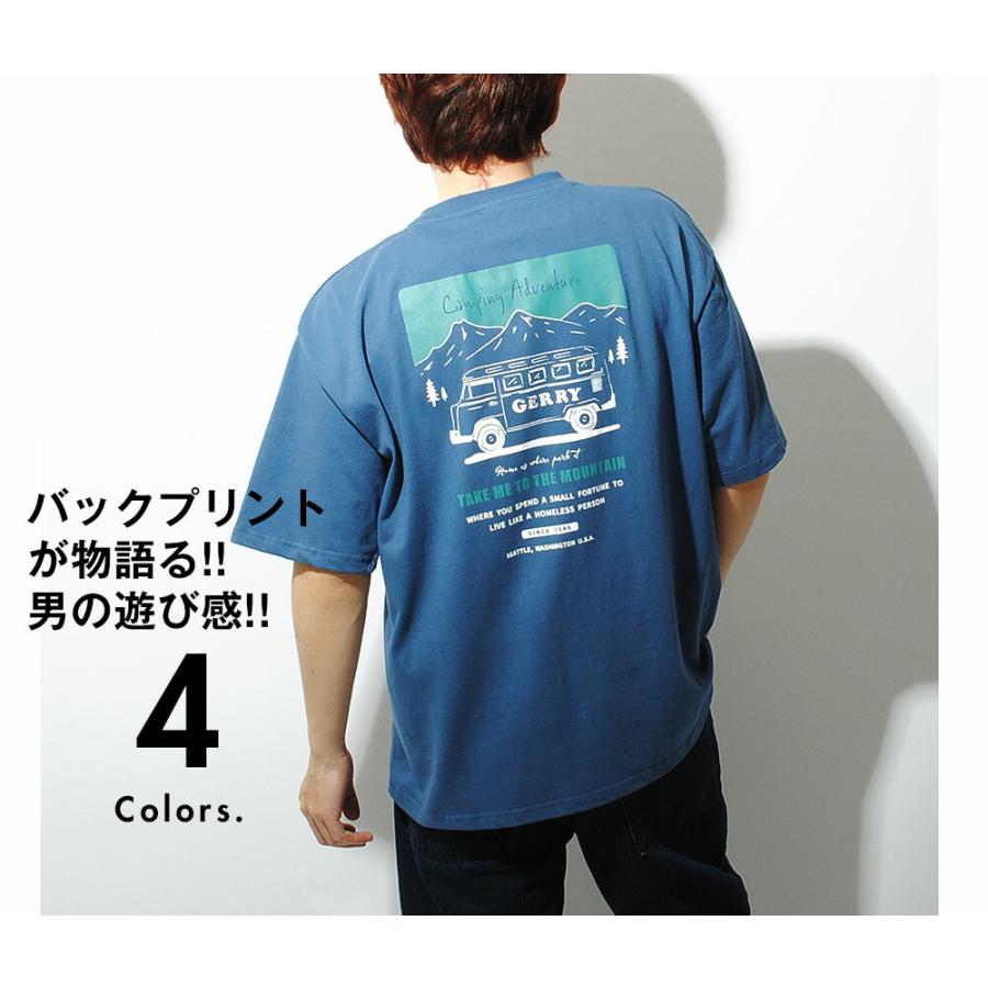GERRY（ジェリー） Tシャツ オールドバス バックプリント ブランド