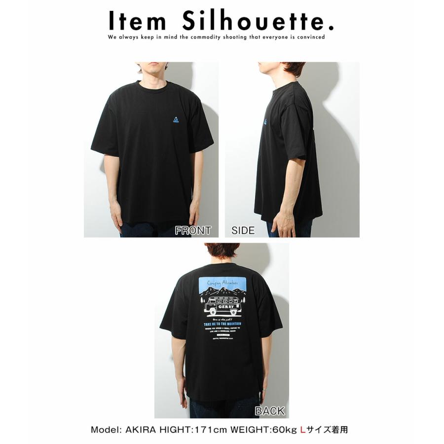 GERRY（ジェリー） Tシャツ オールドバス バックプリント ブランド