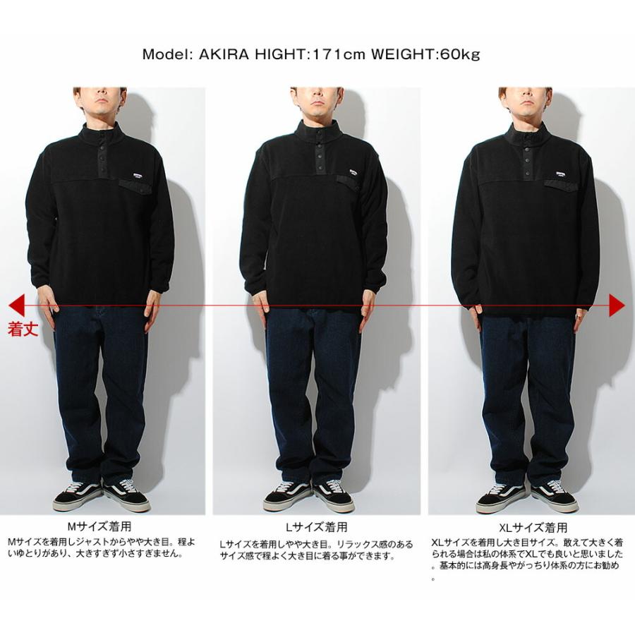 GERRY（ジェリー） フリース プルオーバージャケット スナップT