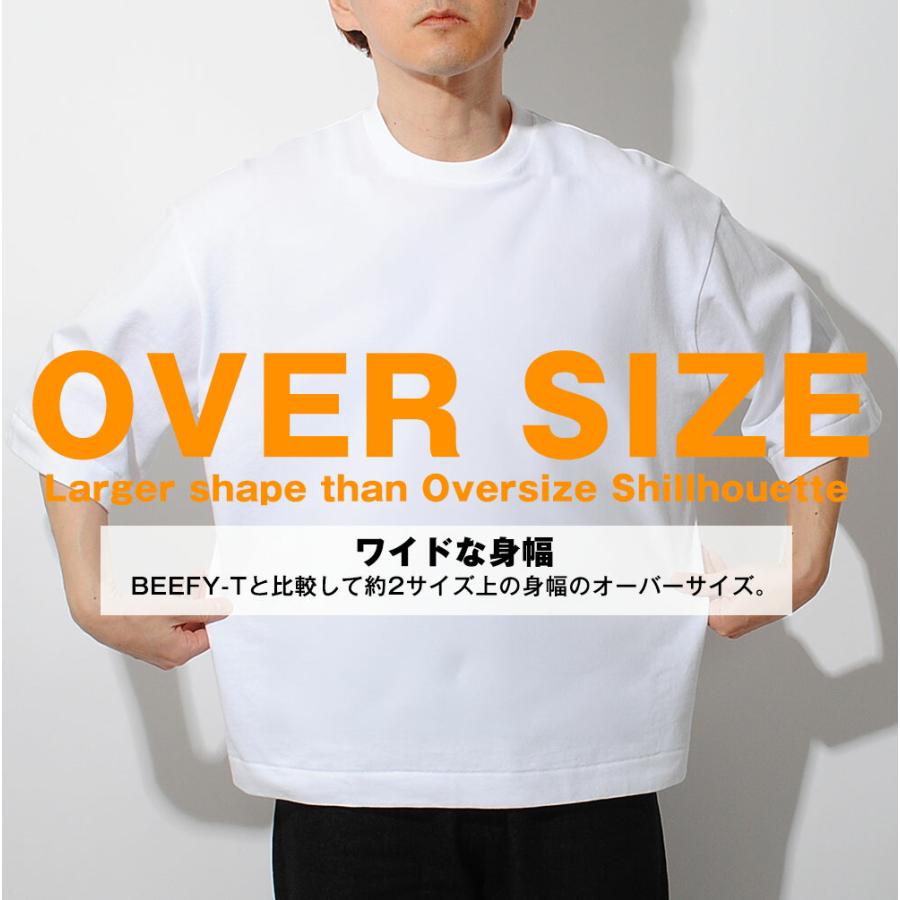 Hanes（ヘインズ） Tシャツ オーバーサイズ ビーフィ クルーネック
