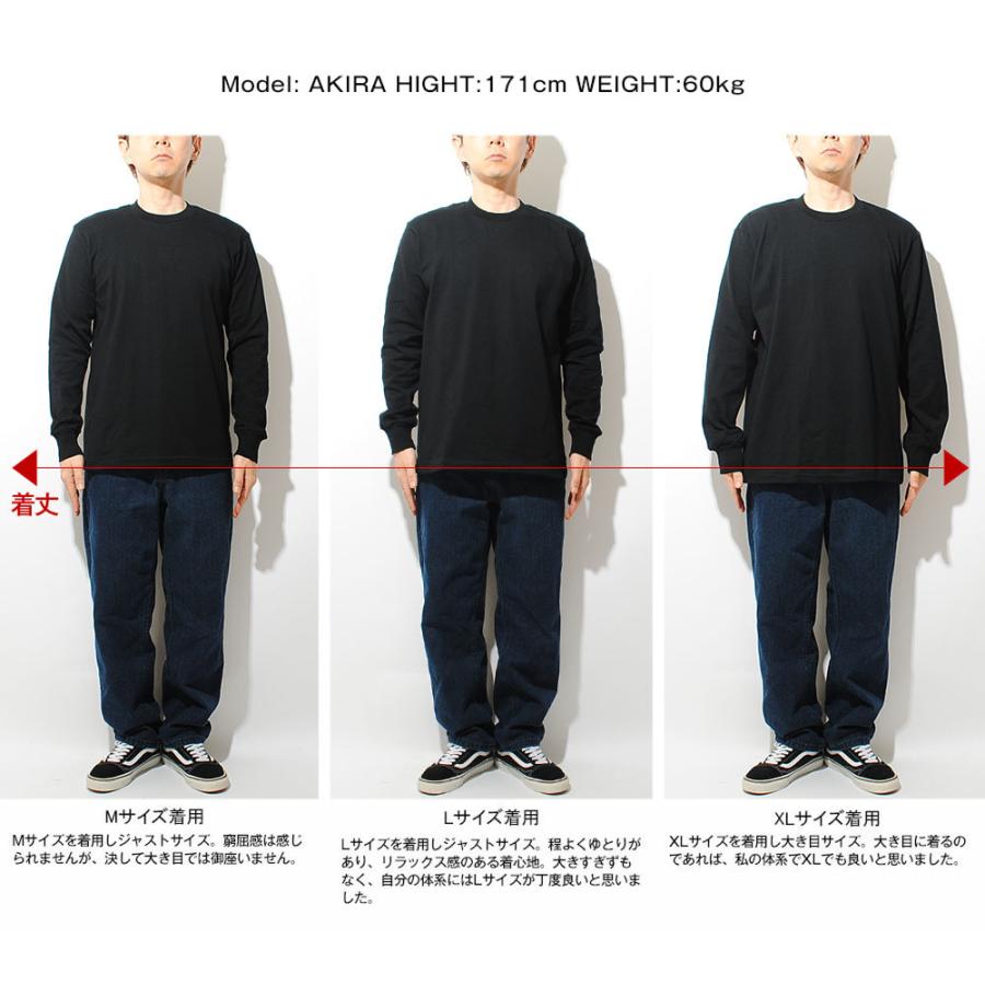 Hanes（ヘインズ） ロンT 長袖 KURO 黒 ブラック Tシャツ クルーネック