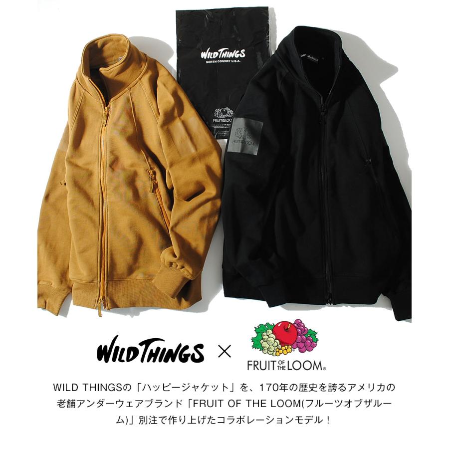 WILD THINGS×FRUIT OF THE LOOM トラックジャケット WILD THINGS（ワイルドシングス） FRUIT OF THE LOOM フルーツオブザ