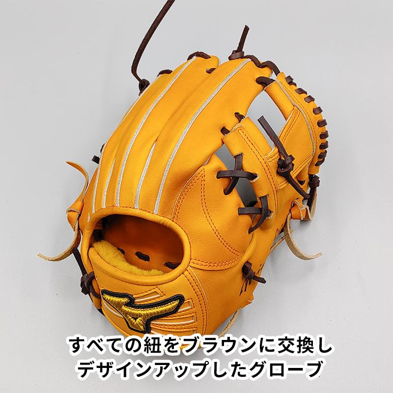 MIZUNO 【全紐交換済み (高校野球対応)】 ミズノ 硬式グローブ MIZUNO 【全紐交換済み (高校野球対応)】 ミズノ 硬式グローブ