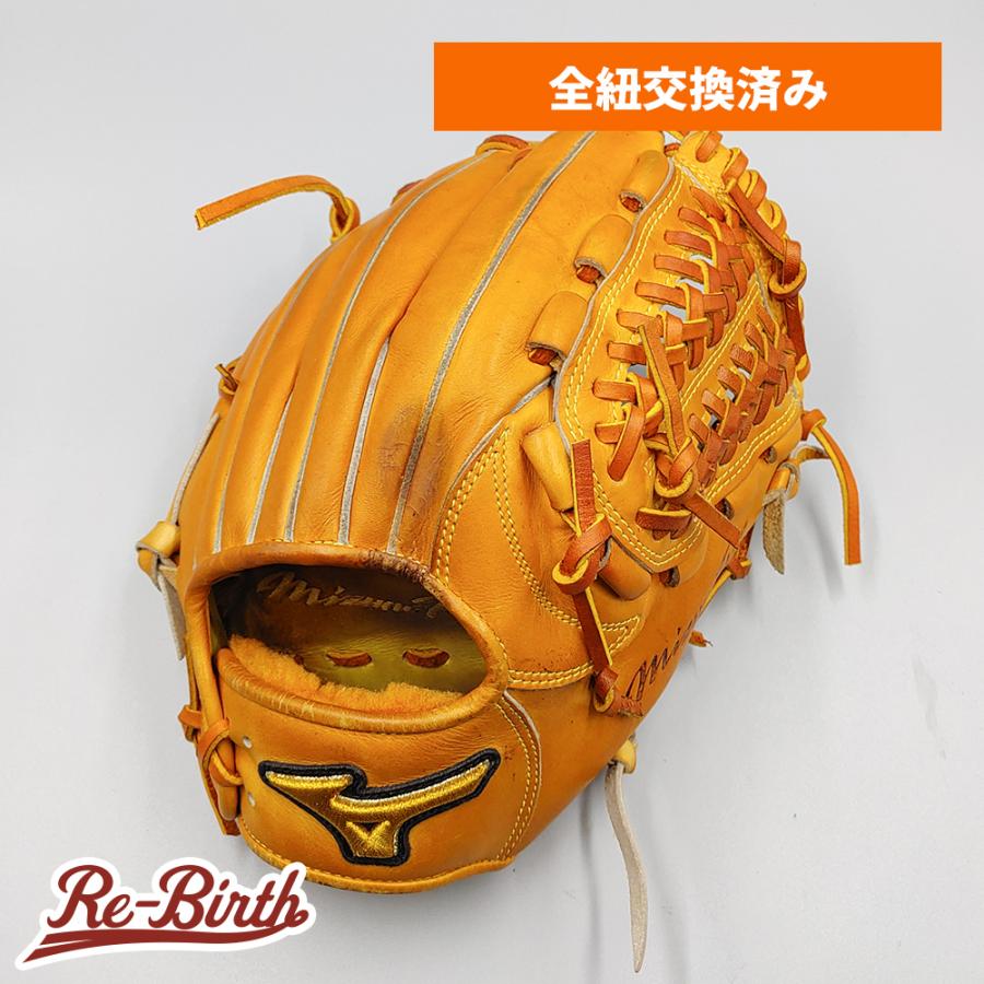 ミズノプロ 硬式 内野手用グローブ　全紐交換済　高品質レザー MIZUNO（ミズノ） 【全紐交換済み (高校野球対応)】 ミズノ 硬式
