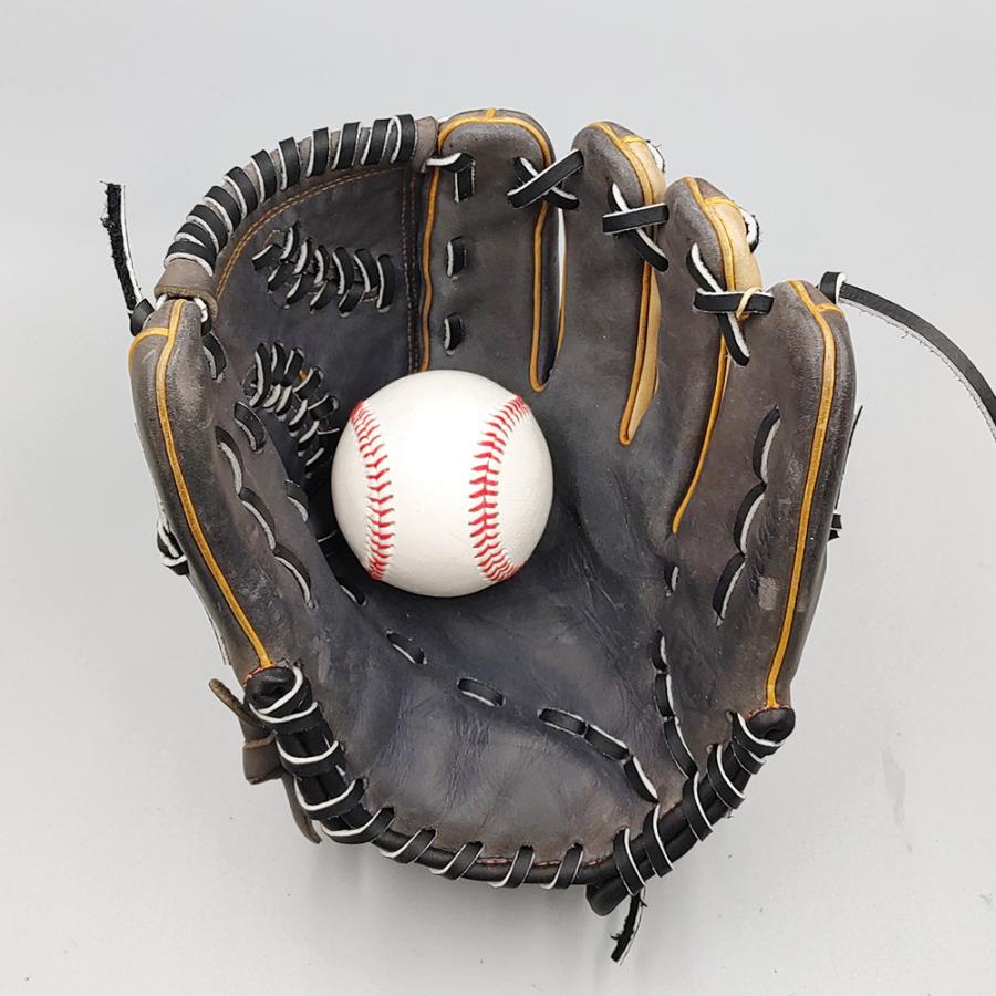 グラブワークス　グローブ　 硬式　内野手用　ブラック×イエロー グラブワークス グローブ 硬式 内野手用 ブラック×イエロー グラブ