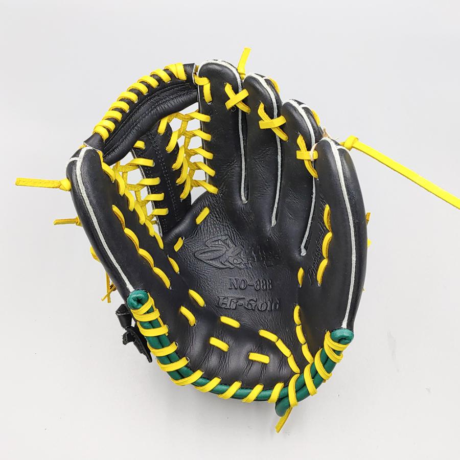 Hi-Gold一般内野手グローブ！配色おしゃれ！オススメ品！ HI-GOLD 【デザインリメイク済み】 ハイゴールド 軟式グローブ / 内
