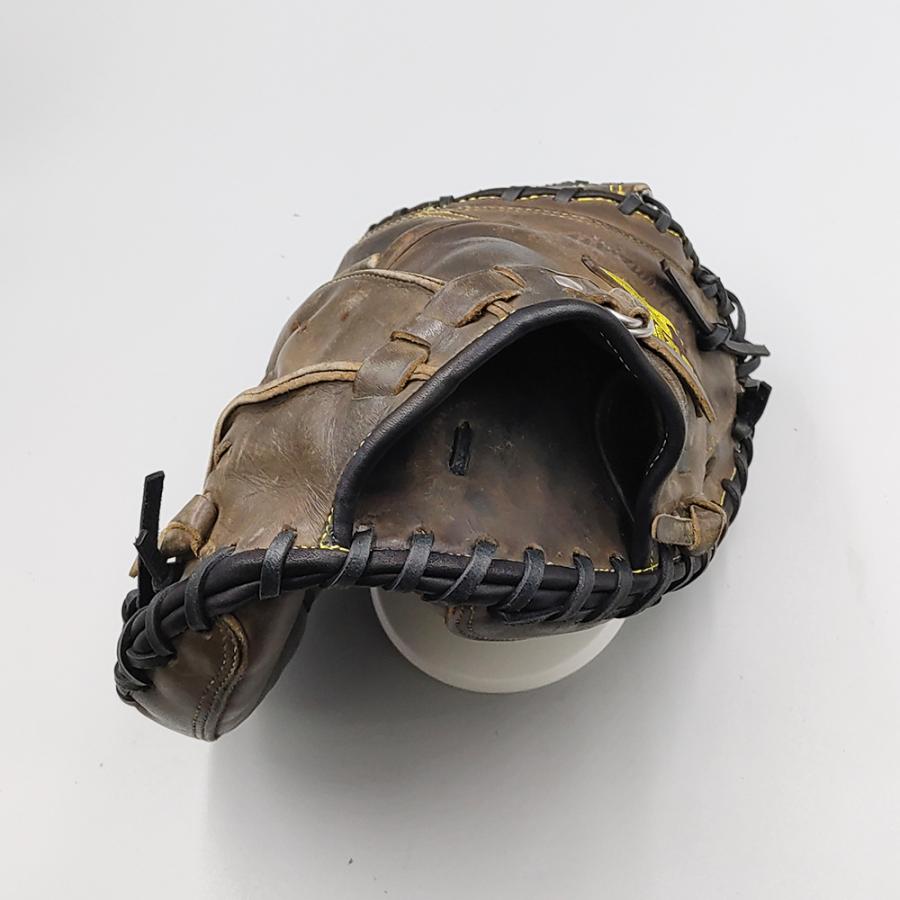 【オーバーホール済み】 ミズノ 硬式用 キャッチャーミット 型付け済み (mizuno グラブ) [KA506]の画像