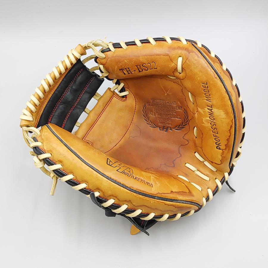 ハタケヤマ（HATAKEYAMA） 【全紐交換済み】 軟式用 キャッチャー