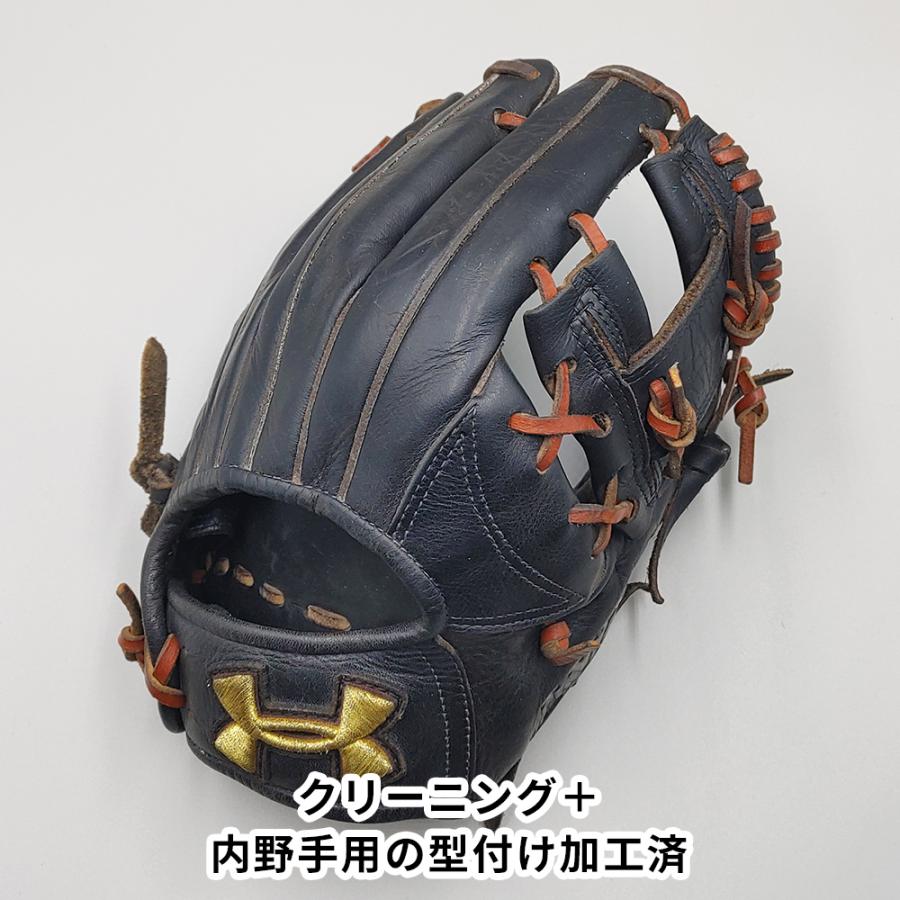 Under Armour 硬式野球グローブ 黒/金 新品未使用 UNDER ARMOUR（アンダーアーマー） 【クリーニング済み (高校野球対応