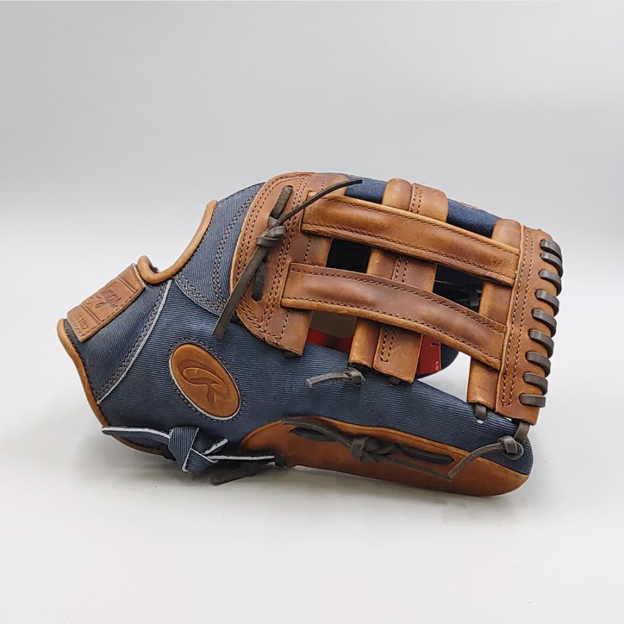 新品】 ローリングス 軟式グローブ / 外野手用 無料型付け (Rawlings