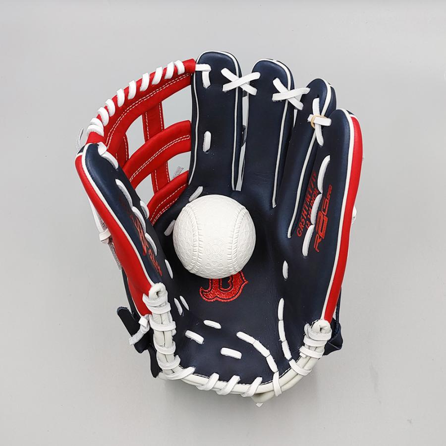 Rawlings（ローリングス） 【新品】 軟式グローブ / 外野手用 (レッド