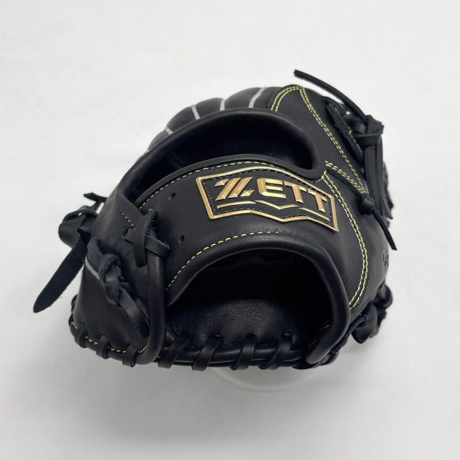 ZETT 軟式野球グローブ 黒 ゼット（ZETT） 【新品】 軟式グローブ / オールラウンド用 無料型付け