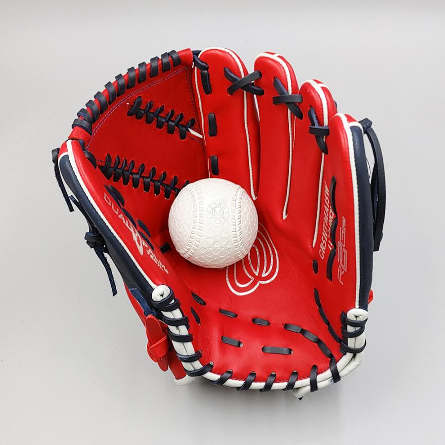 Rawlings（ローリングス） 【新品】 軟式グローブ / 投手用 (レッド