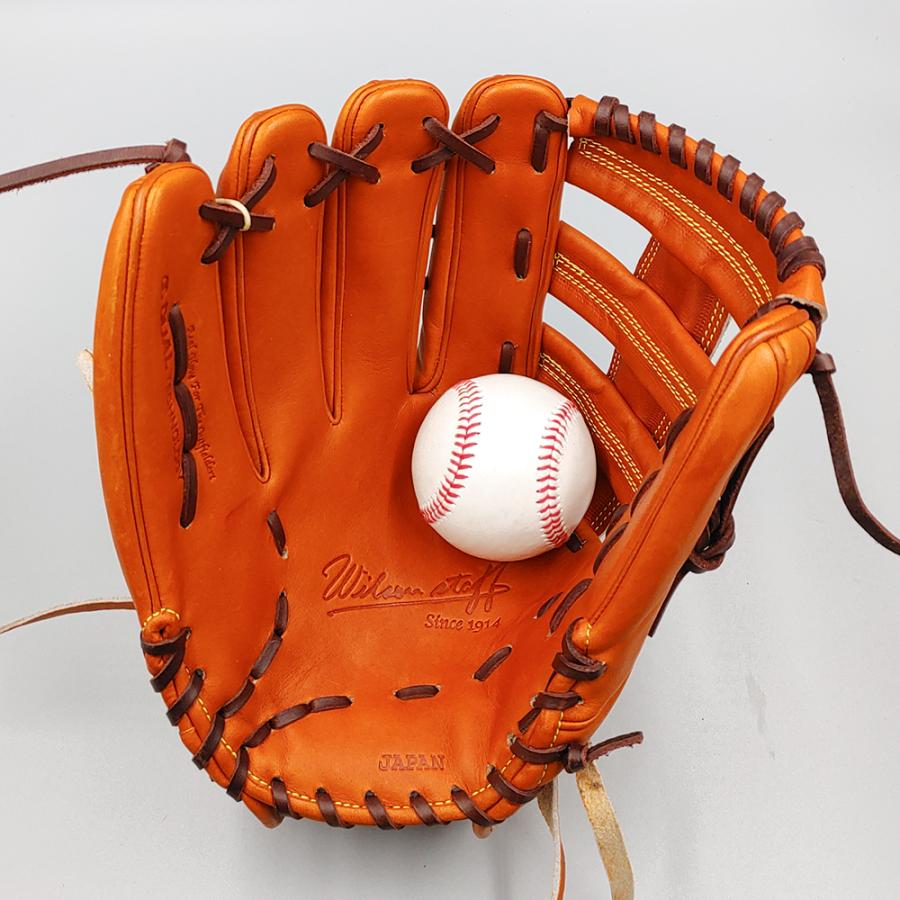 新品 (高校野球対応)】 ウイルソン 硬式グローブ / 外野手用 新品 (高校野球対応)】 ウイルソン 硬式グローブ / 外野手用
