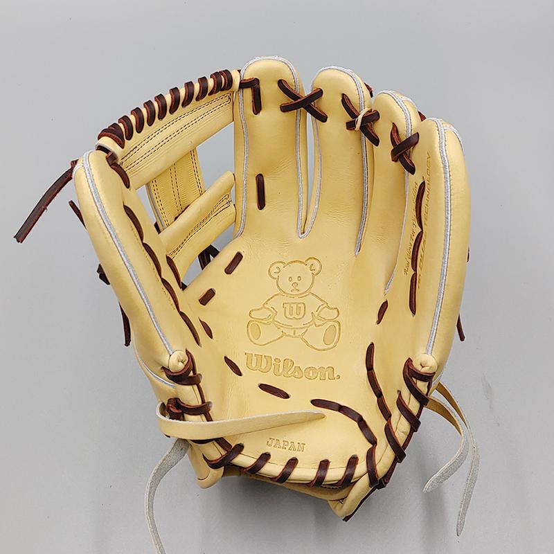 【新品 (高校野球対応)】 ウイルソン 硬式グローブ / 内野手用 無料型付け (Wilson グラブ)[NE699]｜re-birth-baseball｜06