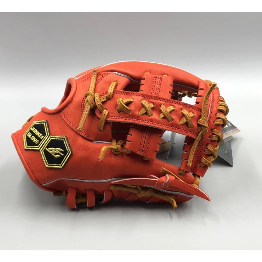 新品 (高校野球対応)】 ジュンケイ 硬式グローブ / 内野手用 (グラブ  