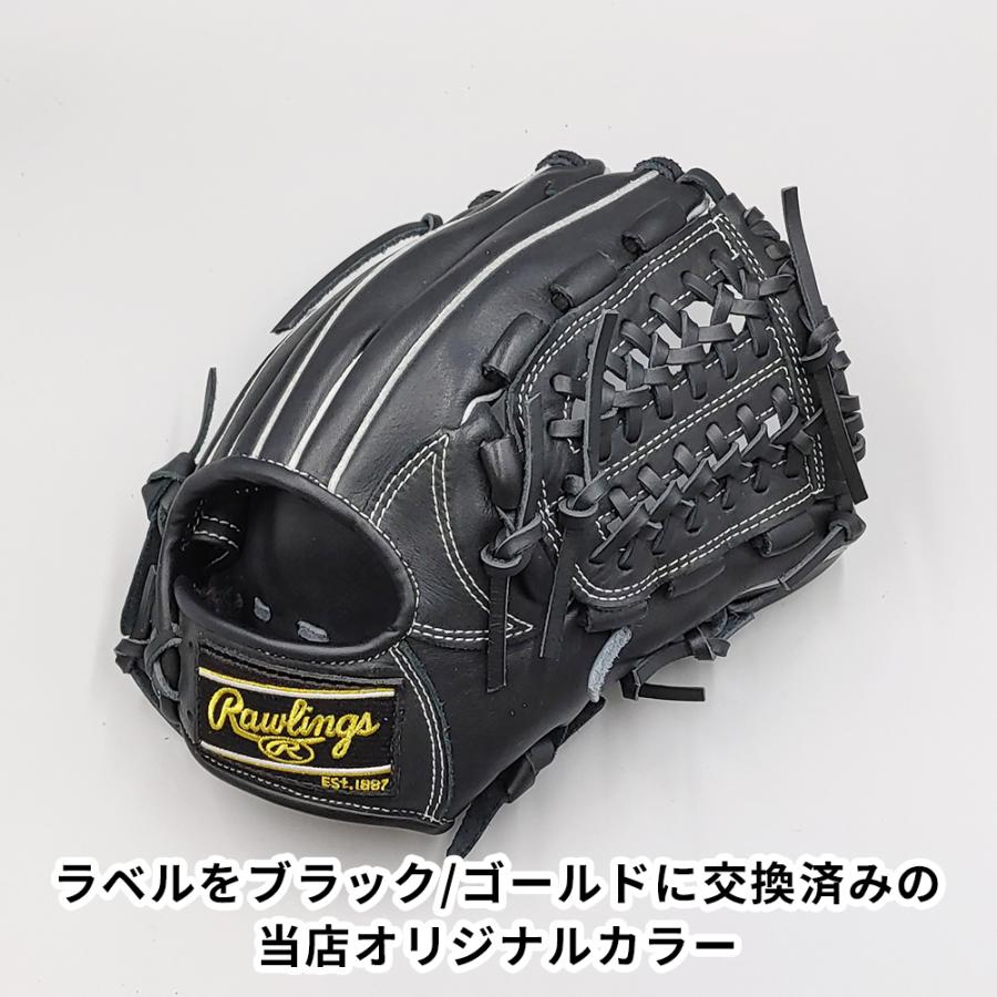 【美品】Rawlings 軟式グローブ 黒　オールラウンド Rawlings（ローリングス） 【新品】 軟式グローブ / オールラウンド用