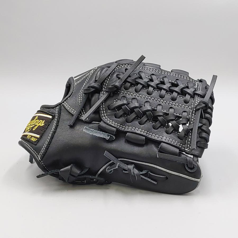 【美品】Rawlings 軟式グローブ 黒　オールラウンド Rawlings（ローリングス） 【新品】 軟式グローブ / オールラウンド用