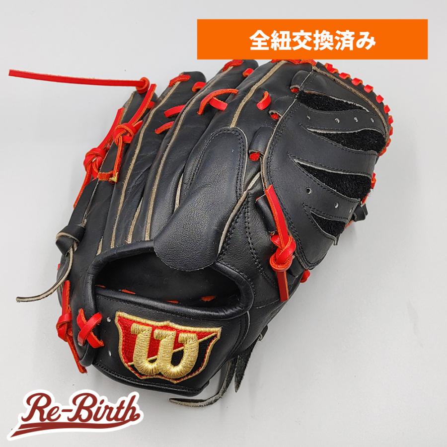 Wilson（ウイルソン） 【全紐交換済み】 軟式グローブ / 投手用 型付け