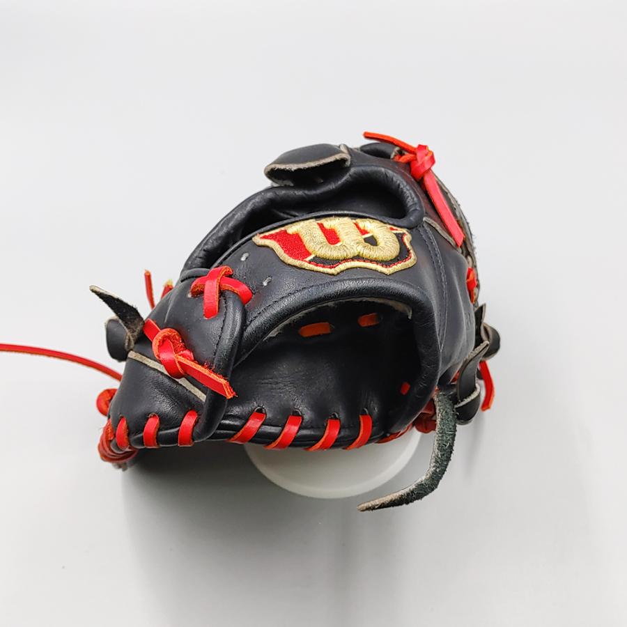 Wilson（ウイルソン） 【全紐交換済み】 軟式グローブ / 投手用 型付け