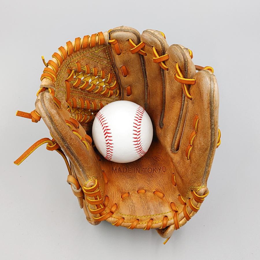 全紐交換済み】 東駒 ジュニア硬式グローブ / 内野手用 型付け済み