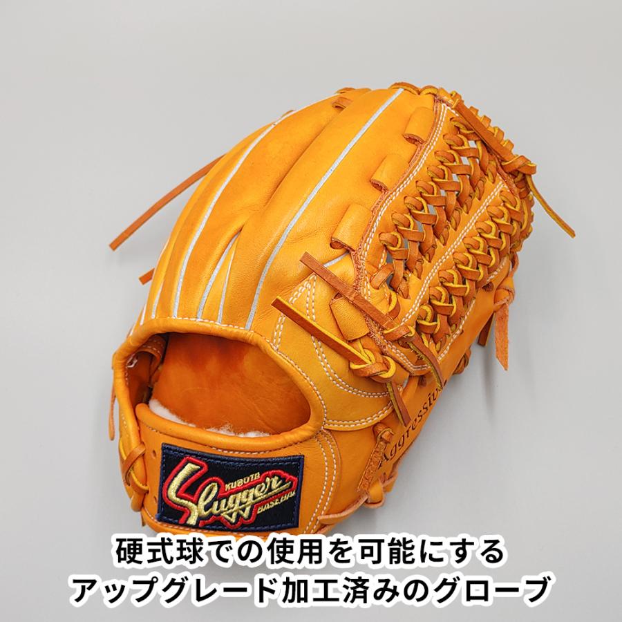 硬式グローブ 久保田スラッガー 野球 久保田スラッガー　硬式内野グラブ高校野球対応 オーダーグラブ KUBOTA K65型 グローブ