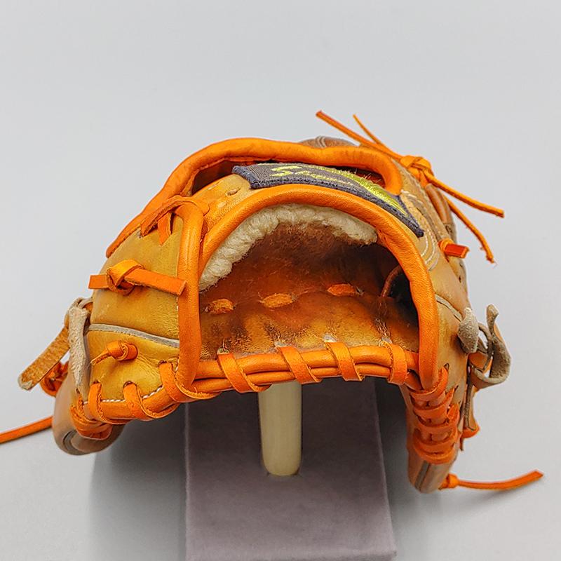 【オーバーホール済み (高校野球対応)】 スラッガー 硬式グローブ / 内野手用 型付け済み (slugger グラブ) [NI33] | 久保田スラッガー | 05